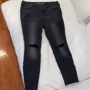 Old Navy Black RockStar Jeans 12